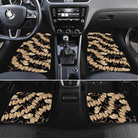 Vanuatu Cowboy Car Mats Seamless Straw Hats Hibiscus - Polynesian Pride