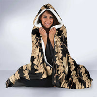 Vanuatu Cowboy Hooded Blanket Seamless Straw Hats Hibiscus LT14 - Polynesian Pride
