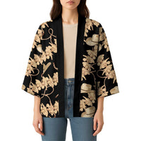 Vanuatu Cowboy Kimono Seamless Straw Hats Hibiscus LT14 - Polynesian Pride