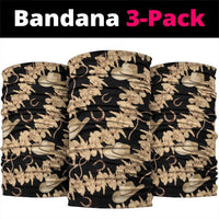 Vanuatu Cowboy Neck Gaiter Seamless Straw Hats Hibiscus - Polynesian Pride