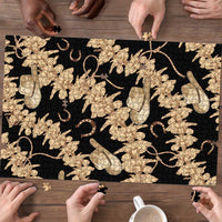 Vanuatu Cowboy Puzzle Seamless Straw Hats Hibiscus LT14 - Polynesian Pride