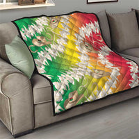 Vanuatu Cowboy Quilt Straw Hats Hibiscus With Sand Drawing - Polynesian Pride