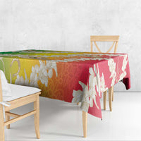 Vanuatu Cowboy Tablecloth Straw Hats Hibiscus With Sand Drawing LT14 - Polynesian Pride