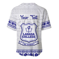 Personalised Fiji Labasa College Baseball Jersey Fijian Tapa Pattern LT14 - Polynesian Pride