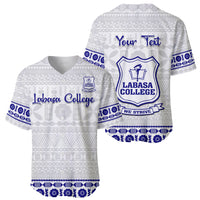 Personalised Fiji Labasa College Baseball Jersey Fijian Tapa Pattern LT14 - Polynesian Pride
