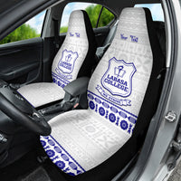 Personalised Fiji Labasa College Car Seat Cover Fijian Tapa Pattern LT14 - Polynesian Pride