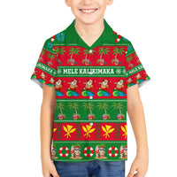 Personalised Hawaii Christmas Hawaiian Shirt Mele Kalikimaka LT14 - Polynesian Pride