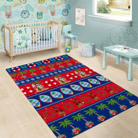 Guam Christmas Area Rug Felis Pasgua LT14 - Polynesian Pride