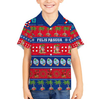 Personalised Guam Christmas Hawaiian Shirt Felis Pasgua LT14 - Polynesian Pride