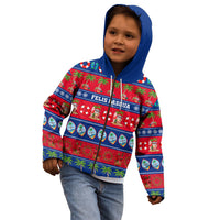 Personalised Guam Christmas Kid Hoodie Felis Pasgua LT14 - Polynesian Pride
