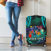 Personalised Pasifika Festival Auckland Luggage Cover 2024 Pacific Islands Polynesian Pattern LT14 - Polynesian Pride