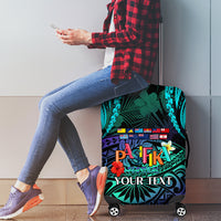 Personalised Pasifika Festival Auckland Luggage Cover 2024 Pacific Islands Polynesian Pattern LT14 - Polynesian Pride