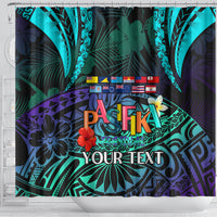 Personalised Pasifika Festival Auckland Shower Curtain 2024 Pacific Islands Polynesian Pattern LT14 - Polynesian Pride