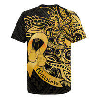 Polynesia Bone Cancer Awareness Rugby Jersey Fight Warriors