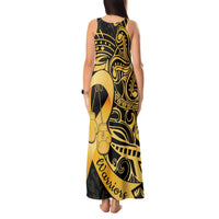 Polynesia Bone Cancer Awareness Tank Maxi Dress Fight Warriors LT14 - Polynesian Pride
