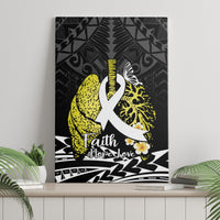 Polynesia World Lung Cancer Day Canvas Wall Art Faith Hope Love LT14 - Polynesian Pride