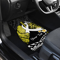 Polynesia World Lung Cancer Day Car Mats Faith Hope Love LT14 - Polynesian Pride