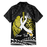 Personalised Polynesia World Lung Cancer Day Hawaiian Shirt Faith Hope Love LT14 - Polynesian Pride