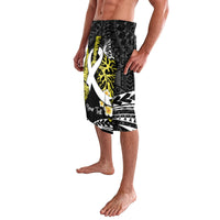 Personalised Polynesia World Lung Cancer Day Lavalava Faith Hope Love LT14 - Polynesian Pride