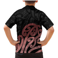 New Zealand Mangopare Tamanako Family Matching Mermaid Dress and Hawaiian Shirt Aotearoa Maori