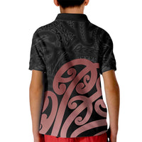 New Zealand Mangopare Tamanako Kid Polo Shirt Aotearoa Maori