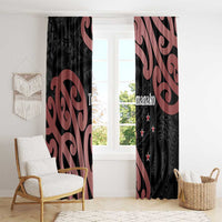 New Zealand Mangopare Tamanako Window Curtain Aotearoa Maori