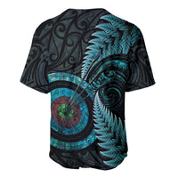 New Zealand Archery Baseball Jersey Aotearoa Silver Fern Maori - Polynesian Pride