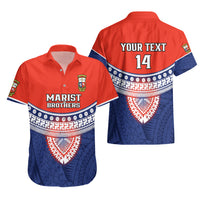 Custom Fiji School Hawaiian Shirt Marist Brothers Fijian Tapa Pattern LT14 - Polynesian Pride