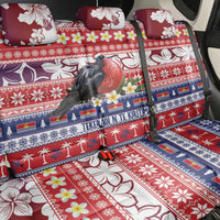 Kiribati Christmas Back Car Seat Cover Frigatebird Santa Tekeraoi n te Kiritimati - Polynesian Pride