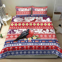 Kiribati Christmas Bedding Set Frigatebird Santa Tekeraoi n te Kiritimati - Polynesian Pride