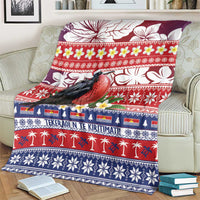 Kiribati Christmas Blanket Frigatebird Santa Tekeraoi n te Kiritimati - Polynesian Pride
