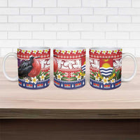 Kiribati Christmas Ceramic Mug Frigatebird Santa Tekeraoi n te Kiritimati - Polynesian Pride