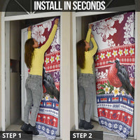 Kiribati Christmas Door Cover Frigatebird Santa Tekeraoi n te Kiritimati - Polynesian Pride