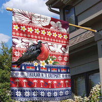 Kiribati Christmas Garden Flag Frigatebird Santa Tekeraoi n te Kiritimati - Polynesian Pride