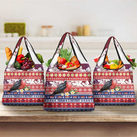 Kiribati Christmas Grocery Bag Frigatebird Santa Tekeraoi n te Kiritimati - Polynesian Pride