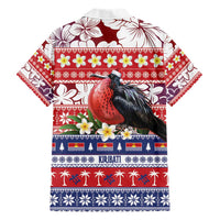 Kiribati Christmas Hawaiian Shirt Frigatebird Santa Tekeraoi n te Kiritimati - Polynesian Pride