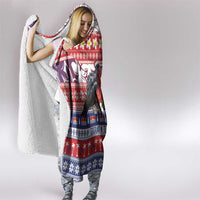 Kiribati Christmas Hooded Blanket Frigatebird Santa Tekeraoi n te Kiritimati LT14 - Polynesian Pride