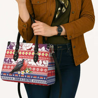 Kiribati Christmas Leather Bag Frigatebird Santa Tekeraoi n te Kiritimati - Polynesian Pride