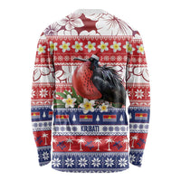 Kiribati Christmas Long Sleeve Shirt Frigatebird Santa Tekeraoi n te Kiritimati - Polynesian Pride