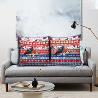 Kiribati Christmas Pillow Cover Frigatebird Santa Tekeraoi n te Kiritimati - Polynesian Pride