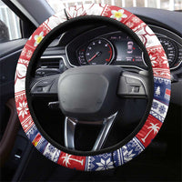 Kiribati Christmas Steering Wheel Cover Frigatebird Santa Tekeraoi n te Kiritimati - Polynesian Pride