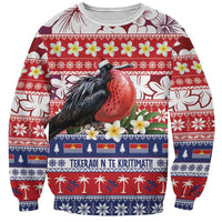 Kiribati Christmas Sweatshirt Frigatebird Santa Tekeraoi n te Kiritimati - Polynesian Pride