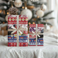 Kiribati Christmas Wrapping Paper Frigatebird Santa Tekeraoi n te Kiritimati - Polynesian Pride