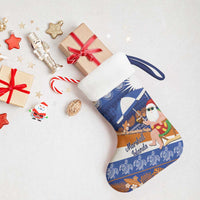 Marshall Islands Christmas Stocking Beachy Santa Monono ilo raaneoan Nejin - Polynesian Pride