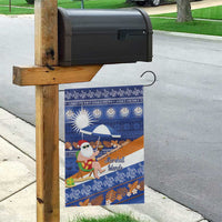 Marshall Islands Christmas Garden Flag Beachy Santa Monono ilo raaneoan Nejin LT14 - Polynesian Pride
