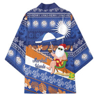 Marshall Islands Christmas Kimono Beachy Santa Monono ilo raaneoan Nejin - Polynesian Pride