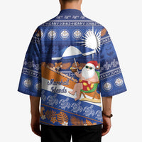 Marshall Islands Christmas Kimono Beachy Santa Monono ilo raaneoan Nejin - Polynesian Pride