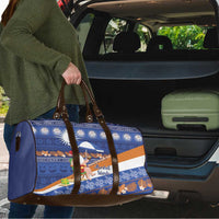 Marshall Islands Christmas Travel Bag Beachy Santa Monono ilo raaneoan Nejin - Polynesian Pride