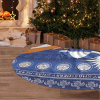 Marshall Islands Christmas Tree Skirt Beachy Santa Monono ilo raaneoan Nejin - Polynesian Pride