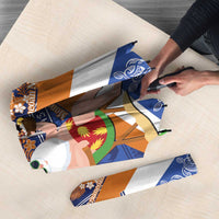 Marshall Islands Christmas Umbrella Beachy Santa Monono ilo raaneoan Nejin - Polynesian Pride